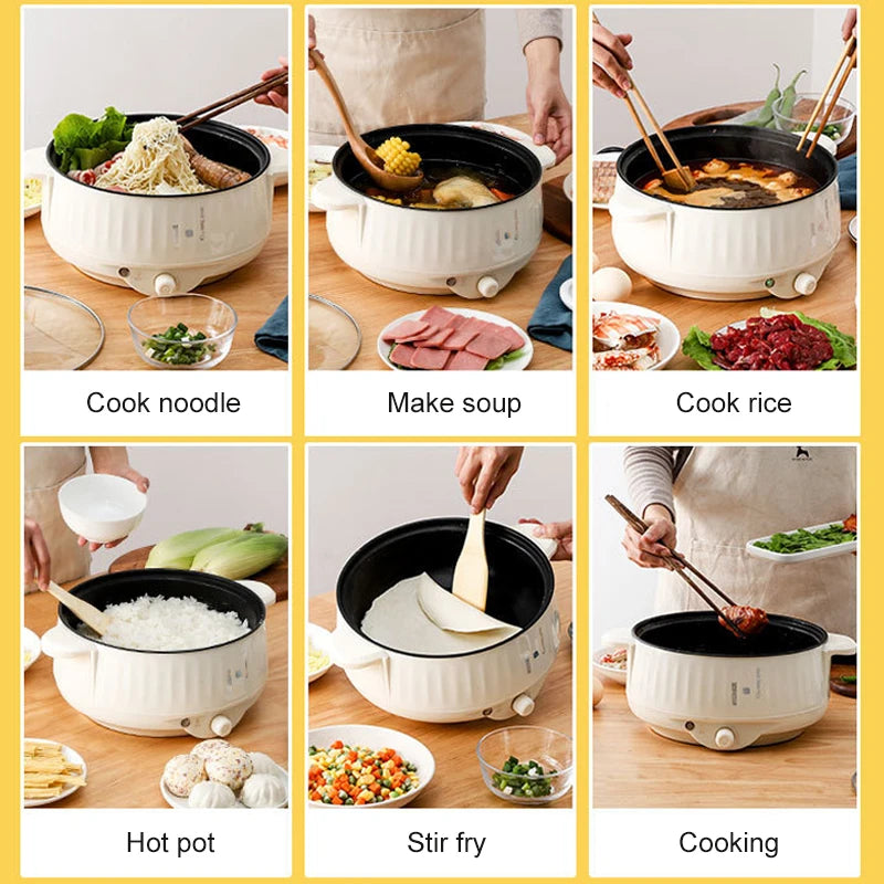 1.7/3.2L Electric Rice Cooker Multifunctional Pan Non-stick Cookware Hotpot for Kitchen Soup MultiCooker Cooking Home Appliances