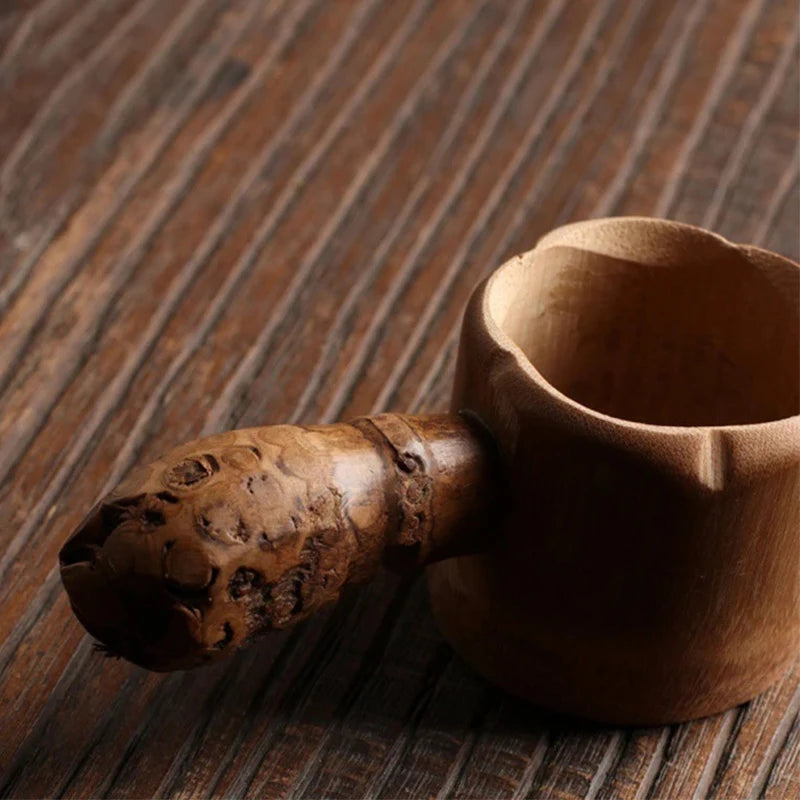 Bamboo Tea Strainers Tea Ceremony Utensils Table Decor Teaware Kitchen Tool Japanese Rattan Wooden Tea Leaves Funnel Accessories