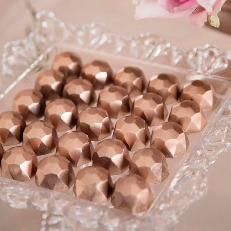 Polycarbonate Chocolate Molds Square Round Sweets Candy Bar Mould Baking Cake BonBon Confectionery Tools Bakeware