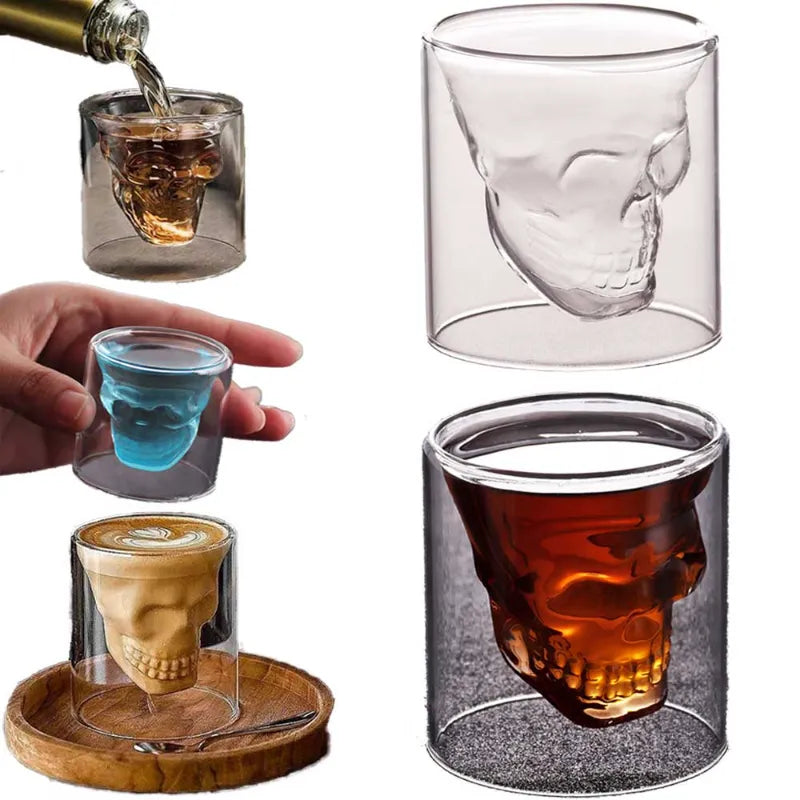 Wine Cup Glasses Of Wine Crystal Cocktail Glasses Whisky Barware Beer Drinkware Drinking Coffee Mugs Double Bottom Mug Glass Cup